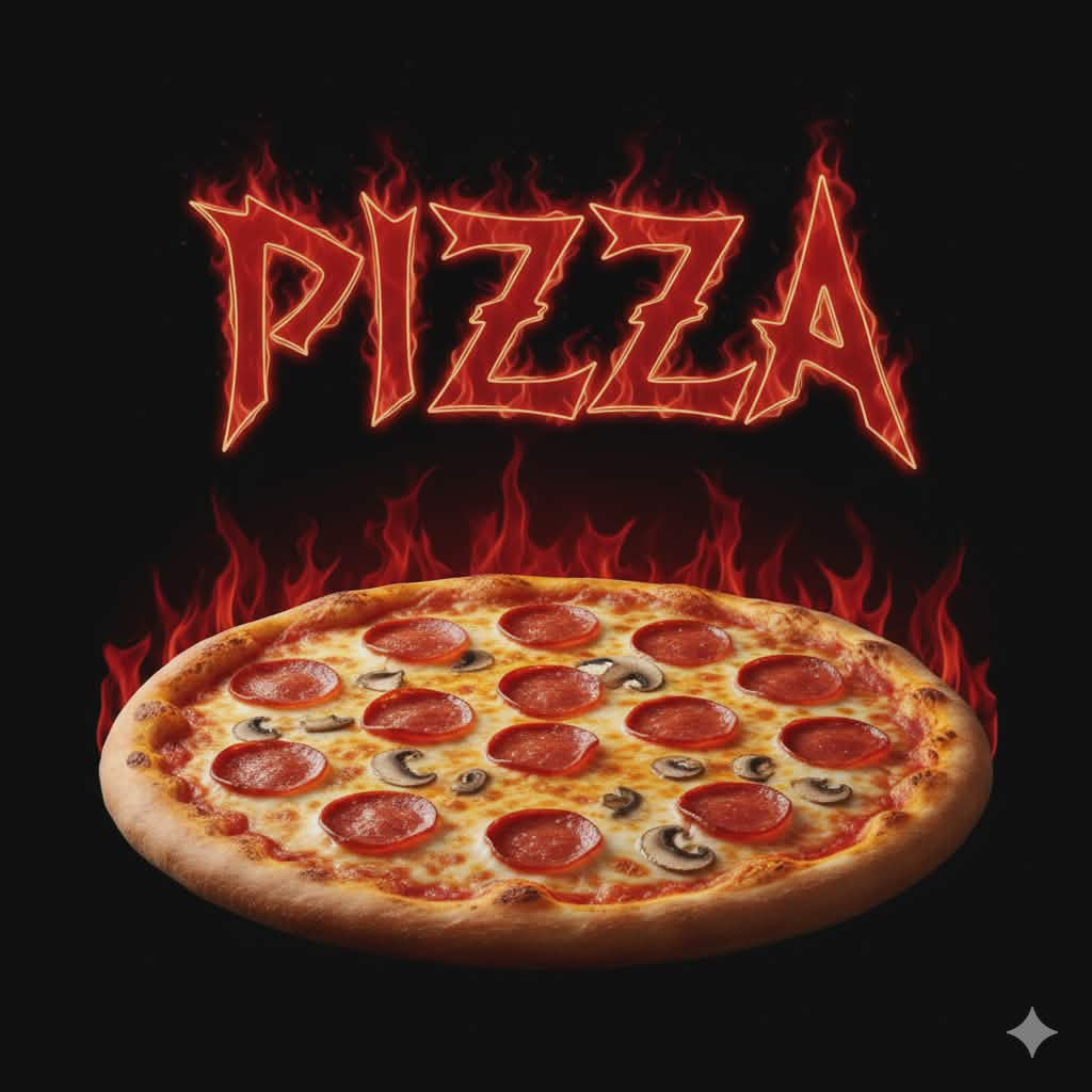 Salami Pizza